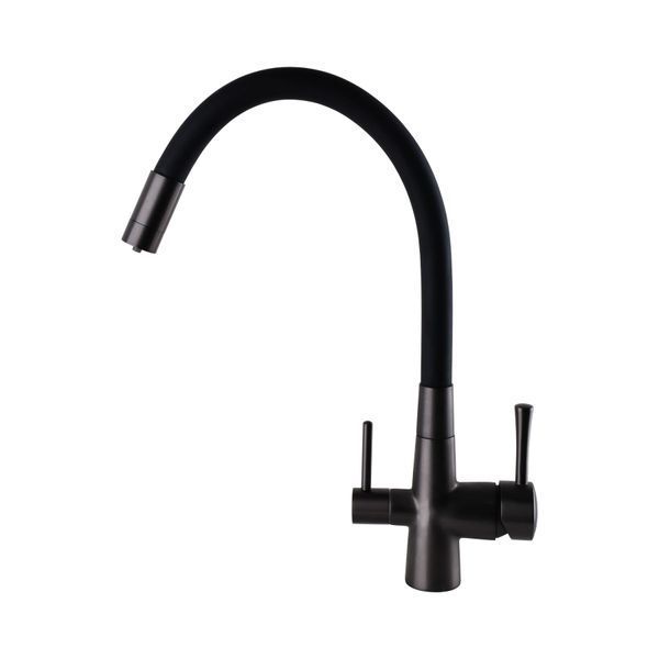 Смеситель для кухни под осмос Globus Lux Lazer GLLR-0903-11-Graphite 000022996 фото