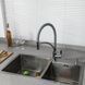 Смеситель для кухни Frap F4552 с гибким изливом хром F4552 фото 2