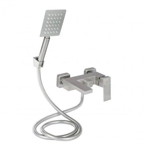 Смеситель для ванны Lidz Kubis 0061 Nickel SD00049502 фото