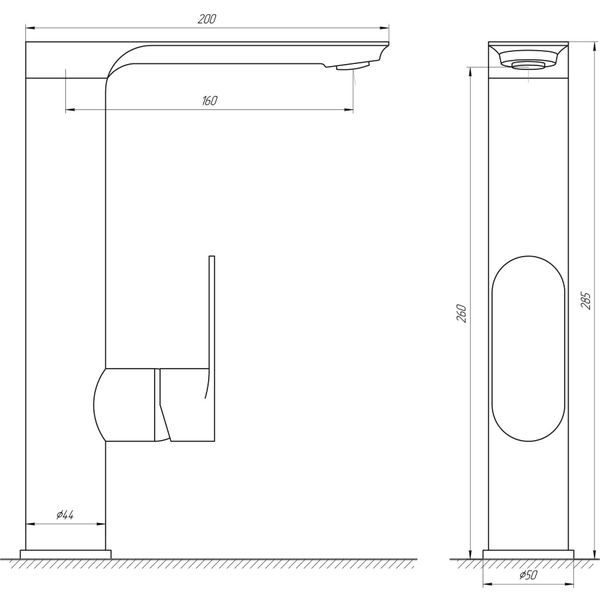 Змішувач для кухні Globus Lux Ontario GLO-0203L 000018442 фото