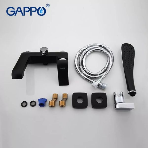 Смеситель для ванны Gappo G3250 черный G3250 фото