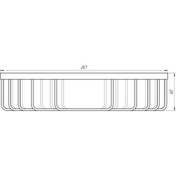 Полка угловая Globus Lux BS 8499 000021202 фото