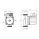 Насос циркуляційний Forwater Wilo WRS 25/6-130 CV015979 фото 2
