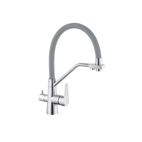 Змішувач для кухні з фільтром Kroner KRP Edelstahl Klassisch - ESG03817GRA CV027937 фото
