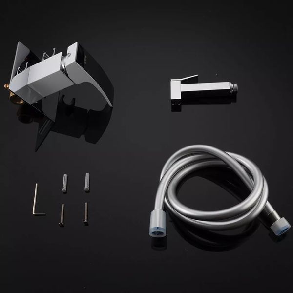 Гигиенический набор Gappo G7207-8 белый/хром G7207-8 фото