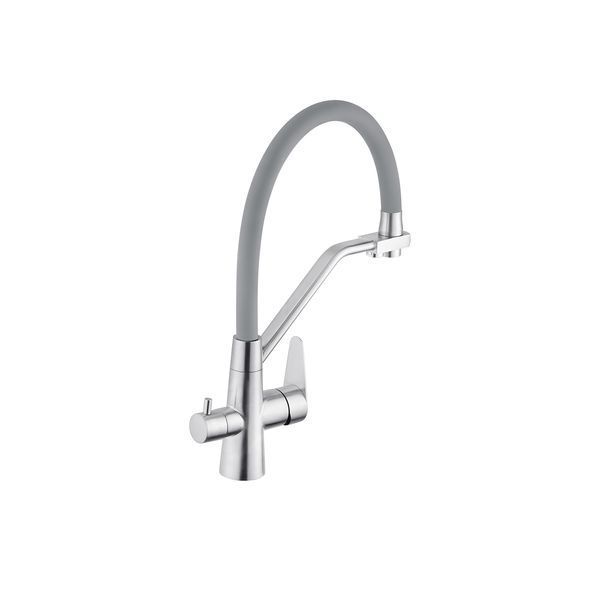 Змішувач для кухні з фільтром Kroner KRP Edelstahl Klassisch - ESG03817GRA CV027937 фото