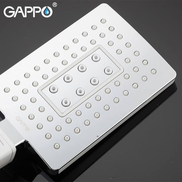 Смеситель для ванны Gappo G3007-7 белый/хром G3007-7 фото