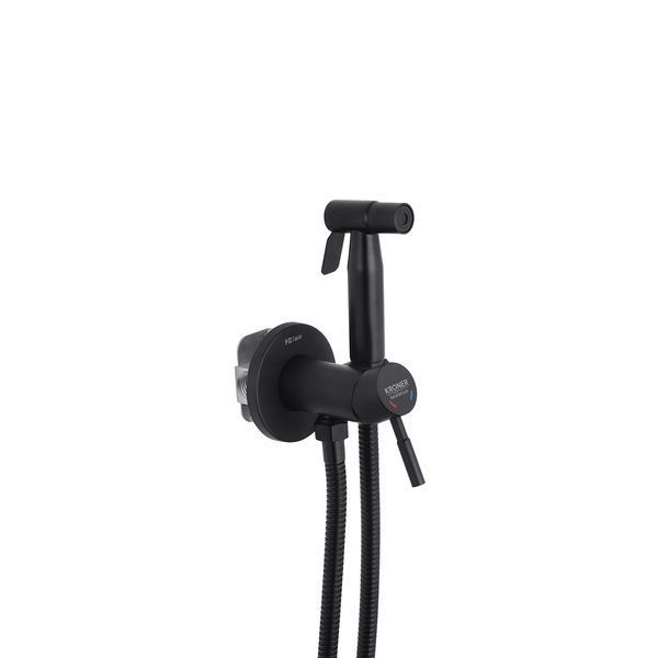 Смеситель с гигиеническим душем Kroner KRP Edelstahl Klassisch - SCH053 CV029967 фото