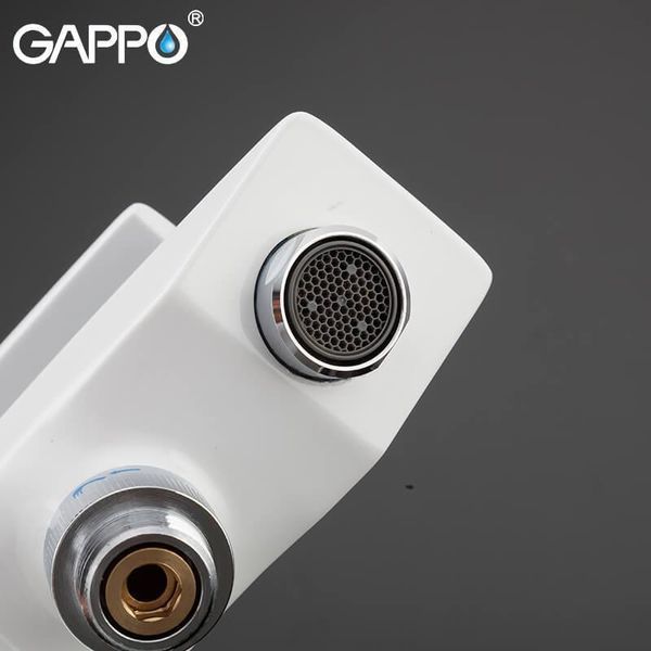 Смеситель для ванны Gappo G3007-7 белый/хром G3007-7 фото