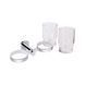 Склянка з тримачем Qtap Liberty подвійна Chrome SD00031713 фото 3