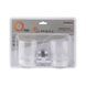 Склянка з тримачем Qtap Liberty подвійна Chrome SD00031713 фото 4