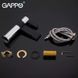 Змішувач для умивальника Gappo G1081 чорний/хром G1081 фото 3