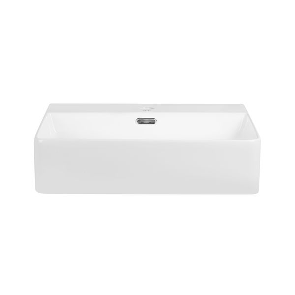 Раковина Qtap Nando LT 500х420х120 White с донным клапаном SD00046273 фото