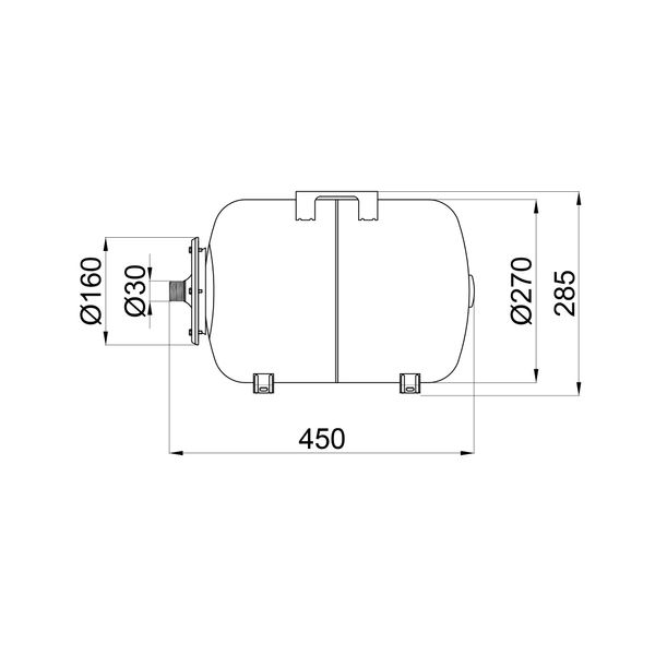 Гидроаккумулятор Thermo Alliance 24 л SD00049343 фото