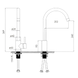 Змішувач для кухні Volle Cruze de la noche 1547.110104 1547.110104 фото 2