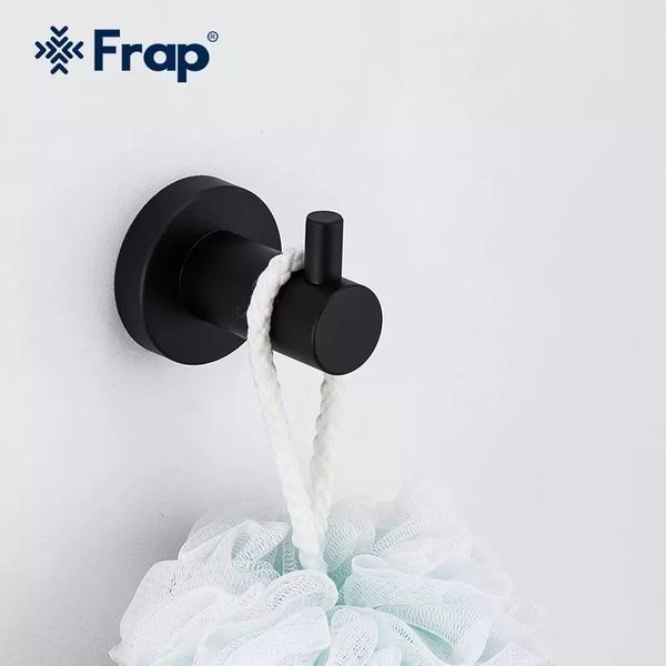 Гачок для ванної Frap F30205 чорний F30205 фото