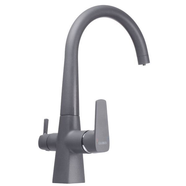 Змішувач для кухні під осмос Globus Lux Lazer GLLR-0999-3-Titanium 000019256 фото
