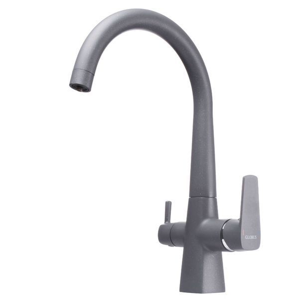 Змішувач для кухні під осмос Globus Lux Lazer GLLR-0999-3-Titanium 000019256 фото