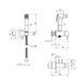 Смеситель с гигиеническим душем Kroner KRP Bidet - C082 CV031550 фото 7