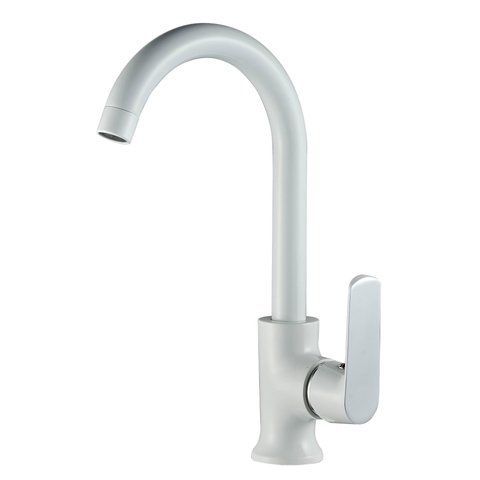 Змішувач для кухні Globus Lux Laguna GLA-0203SL-7-White 000022567 фото