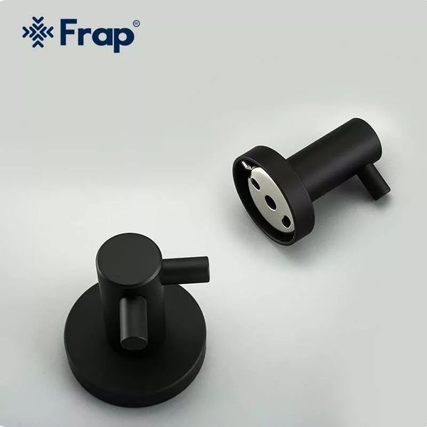 Гачок для ванної Frap F30205-2 чорний F30205-2 фото