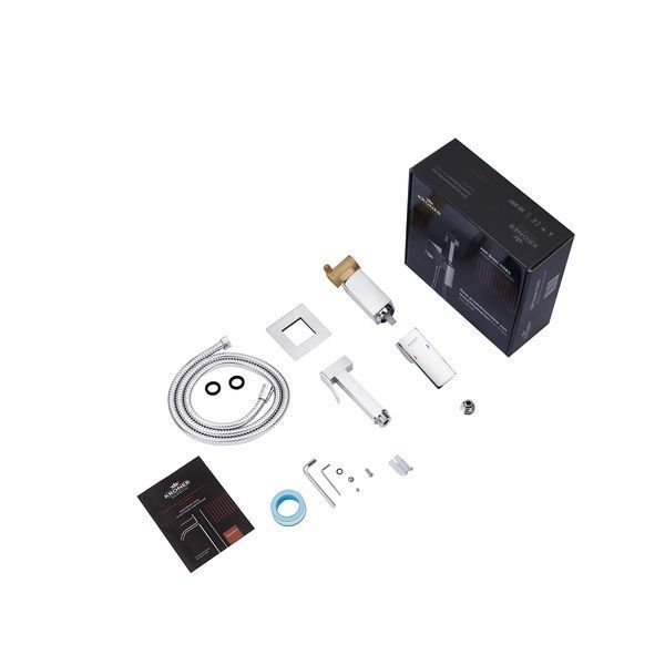 Змішувач з гігієнічним душом Kroner KRP Bidet - C083 CV031551 фото