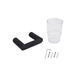 Склянка з тримачем Qtap Scorpio Black SD00042769 фото 3