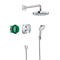 SHOWERSET Croma Select E/Ecostat E душевой набор: верхний, ручной душ, ibox, термостат