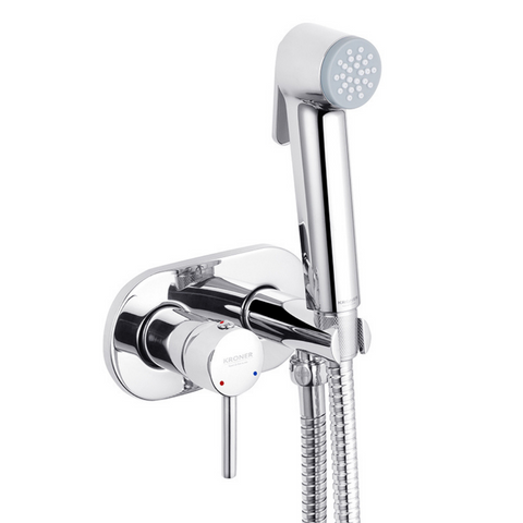 Смеситель с гигиеническим душем Kroner KRP Bidet - C086 CV031552 фото