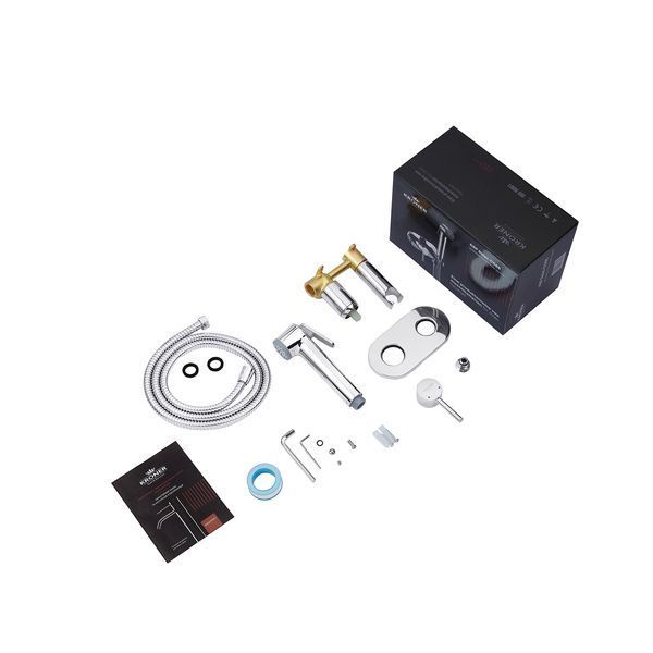 Змішувач з гігієнічним душом Kroner KRP Bidet - C086 CV031552 фото