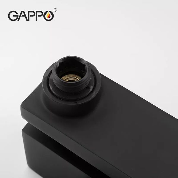 Змішувач для ванни Gappo G3207-6 чорний G3207-6 фото