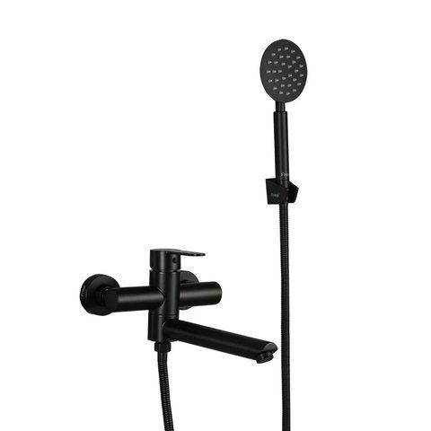 Смеситель для ванны Frap F32801-6 черный F32801-6 фото