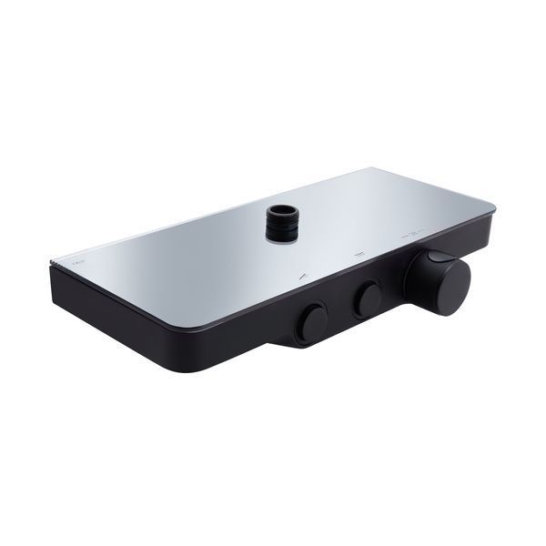 Душова система з термостатом Qtap Sloup 57T105VNKBB Black Matt SD00041854 фото