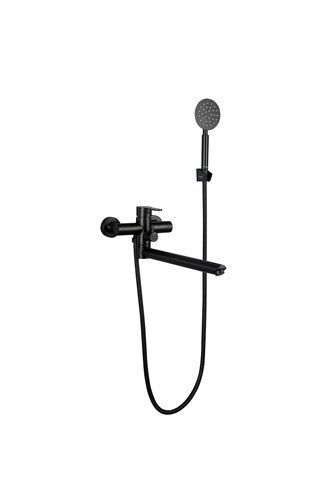 Смеситель для ванны Frap F22801-6 черный F22801-6 фото
