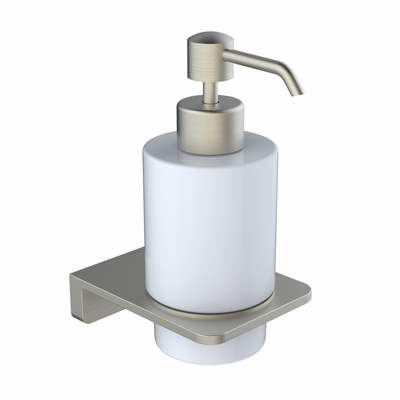 Дозатор для жидкого мыла Volle Solo cepillado niquel 2510.230102 2510.230102 фото