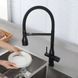 Смеситель для кухни с фильтром Gappo G4399-76 черный G4399-76 фото 2