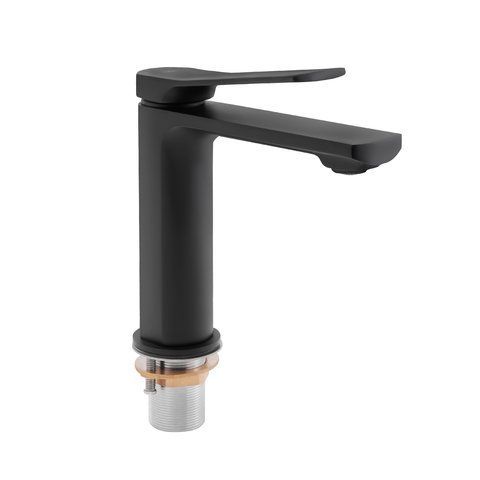 Змішувач для раковини Qtap Slavonice Black Matt SD00047474 фото