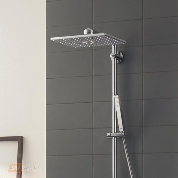 Душевая система с термостатом Grohe Euphoria SmartControl 310 Cube Duo 26508000 26508000 фото