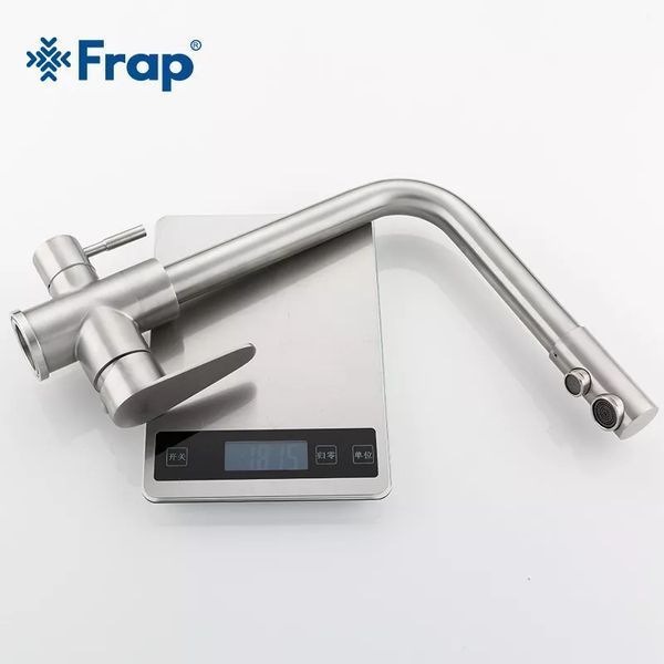 Смеситель для кухни с фильтром Frap F4348 сатин F4348 фото