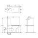 Унитаз напольный Imprese Bilovec Rimless slow-closing i11141 079256 фото 2