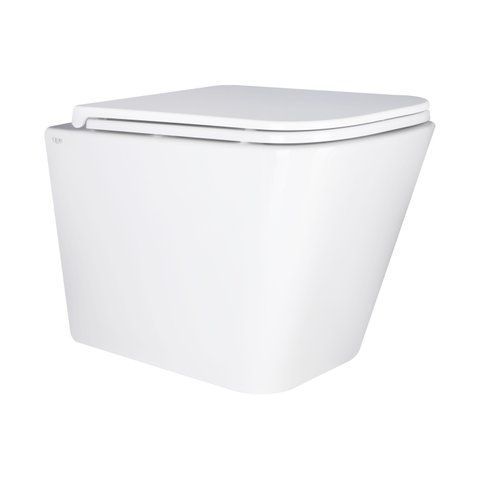 Унітаз підвісний Qtap Tern Ultra Quiet безобідковий Soft-close SD00050772 фото