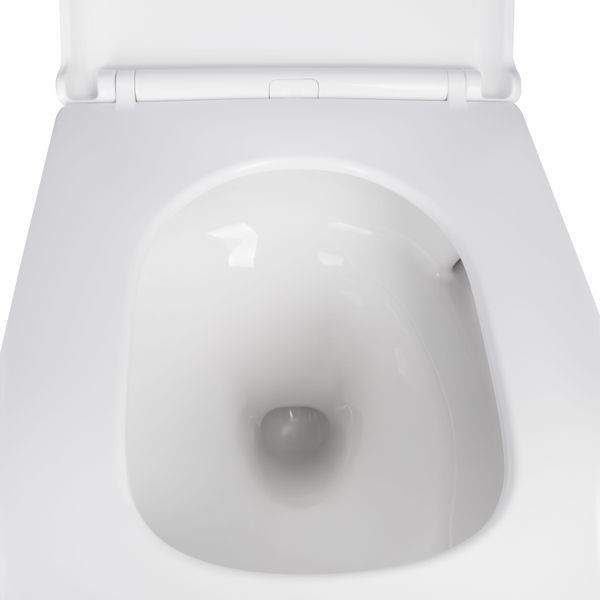 Унітаз підвісний Qtap Tern Ultra Quiet безобідковий Soft-close SD00050772 фото