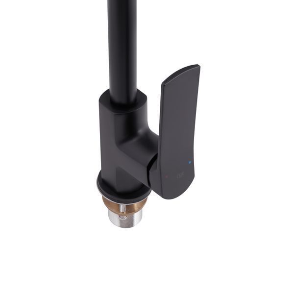 Змішувач для кухні Qtap Slavonice Black Matt SD00047480 фото