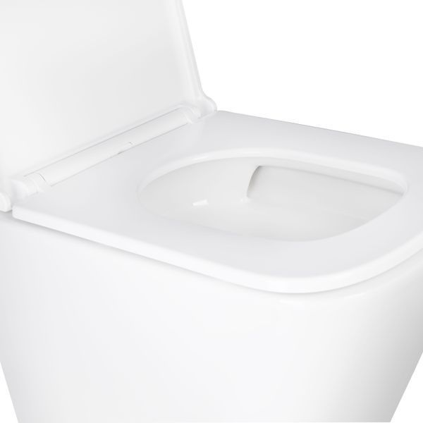 Унітаз підвісний Qtap Tern Ultra Quiet безобідковий Soft-close SD00050772 фото