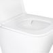 Унітаз підвісний Qtap Tern Ultra Quiet безобідковий Soft-close SD00050772 фото 3