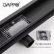 Трап для душа Gappo G87007-36 70х700 мм черный G87007-36 фото 2