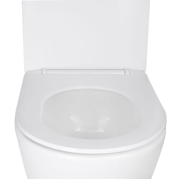 Унитаз подвесной Qtap Swan безободковый Ultra Quiet Soft-close SD00050900 фото