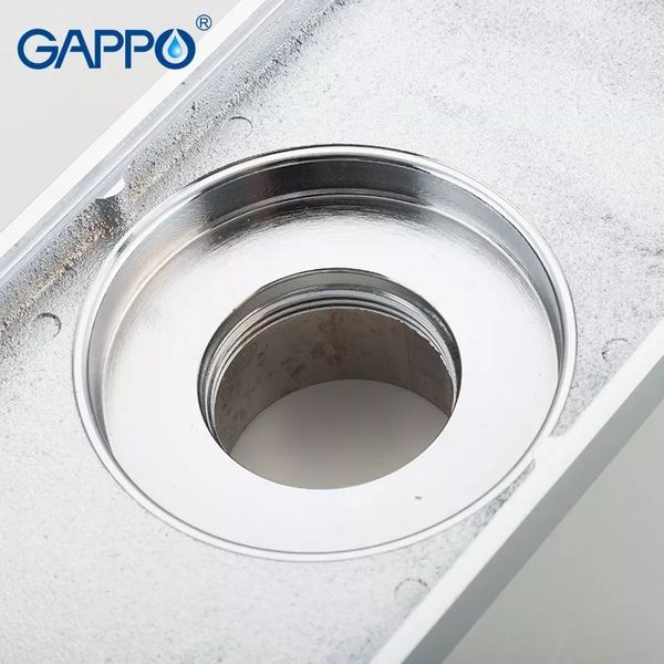 Трап для душу Gappo G82050 100х200 мм хром G82050 фото