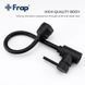 Смеситель для кухни Frap F40993-6 с гибким изливом черный F40993-6 фото 3