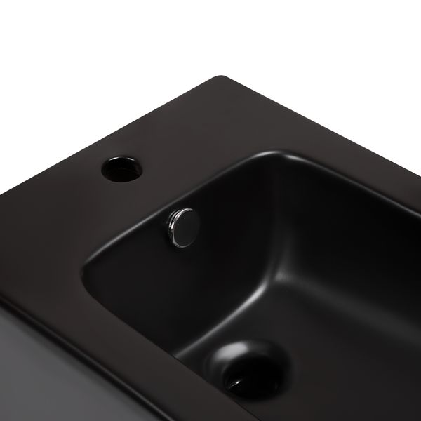 Біде підлогове Qtap Scorpio Matt Black SD00042524 фото